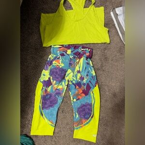 Di Paula Floral Workout Set- P
